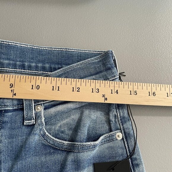 Edwin Jeans Womens 28 Blue Denim Ventura Bree Slim Skinny USA Stretch Medium - Picture 13 of 15